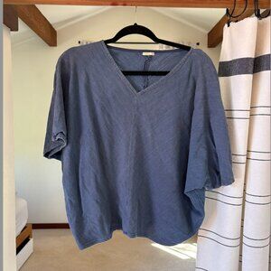 Matta Woven Cotton Top Size L